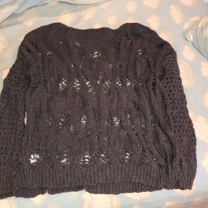 AEO Crochet Sweater